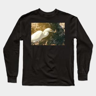 Heron with Prey Long Sleeve T-Shirt